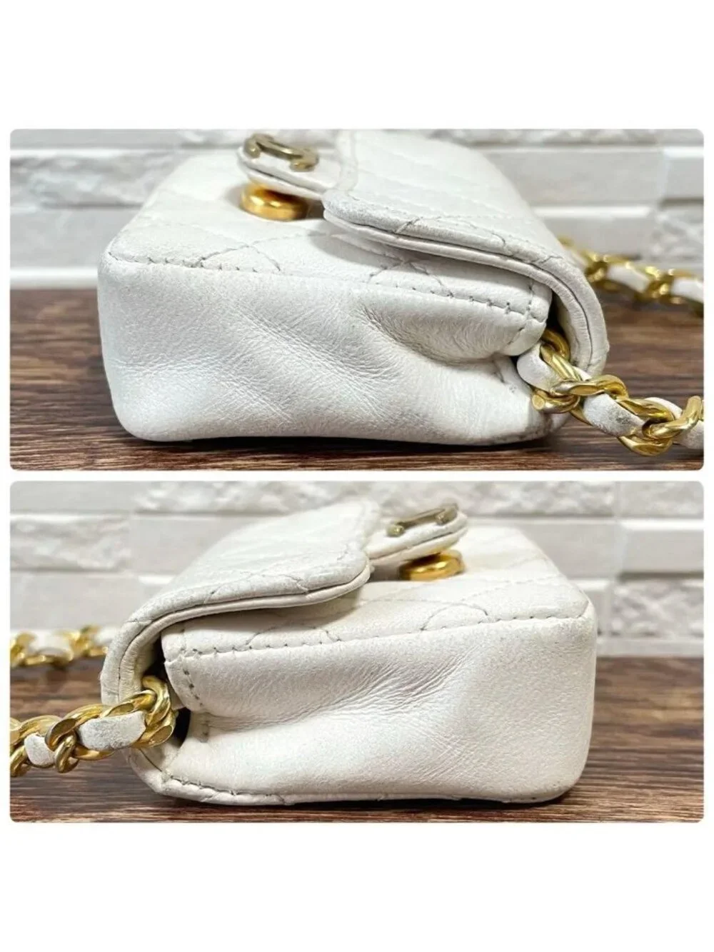 Chanel Mini Quilted Lambskin Chain Shoulder Pouch